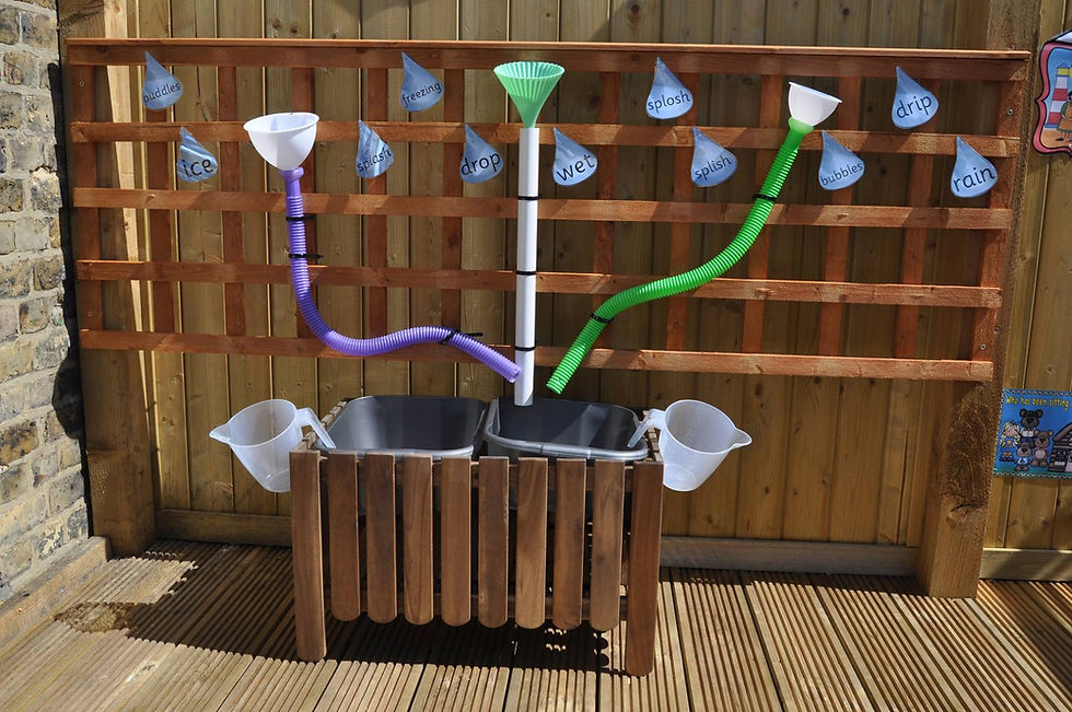 Water Play in the Garden