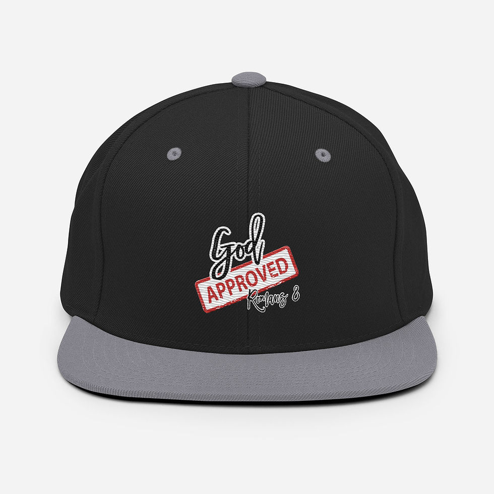 Thumbnail: God Approved Snapback Hat