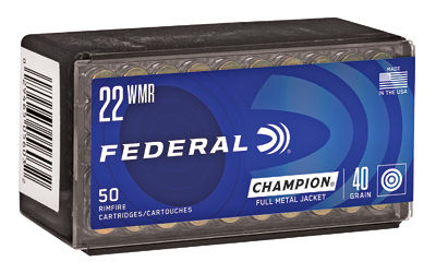 Federal 22WMR 40gr FMJ