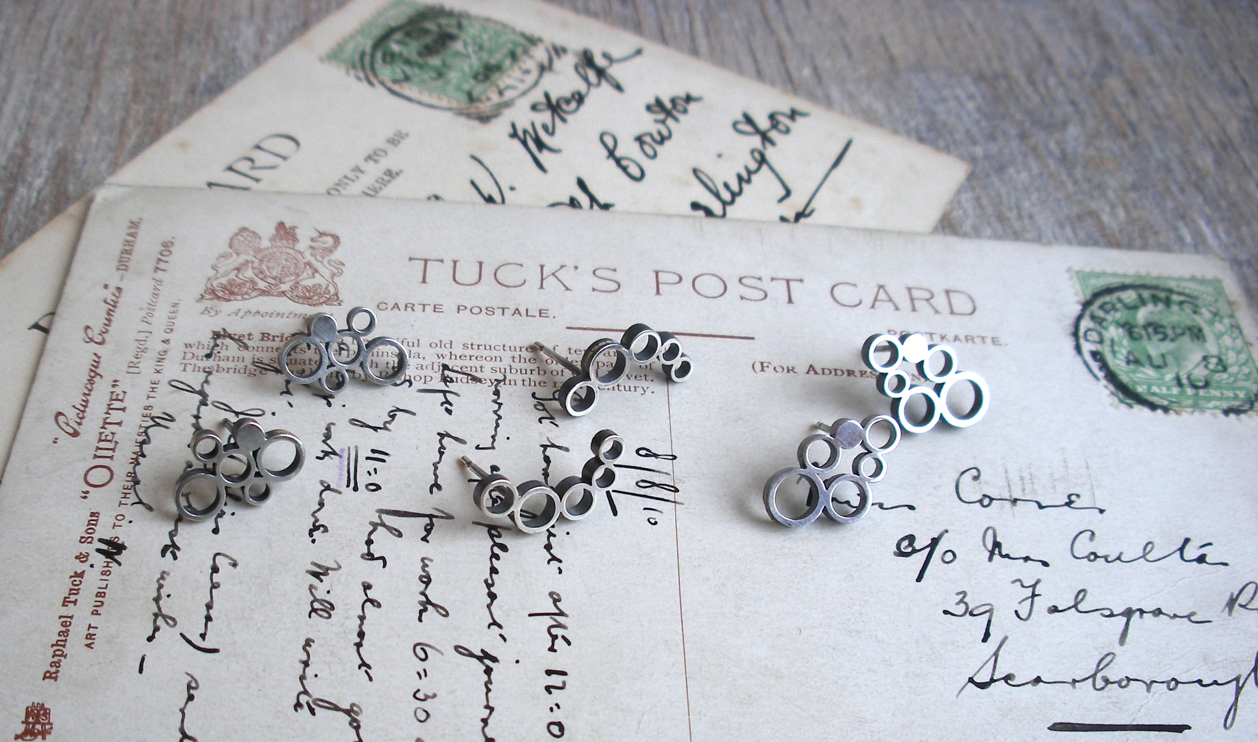Earrings - Sterling Silver Circles