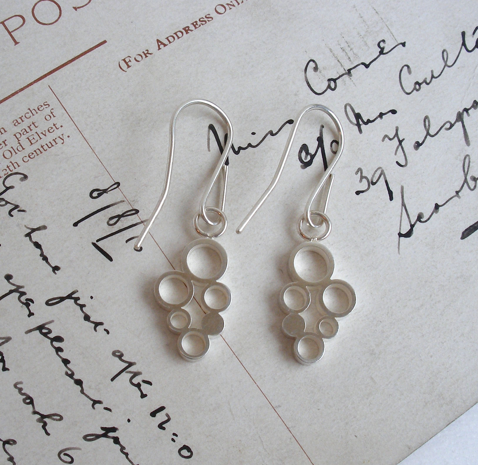 Circles Dangly Earrings