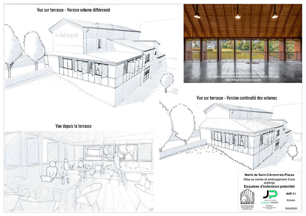 Mise au norme d'une Auberge