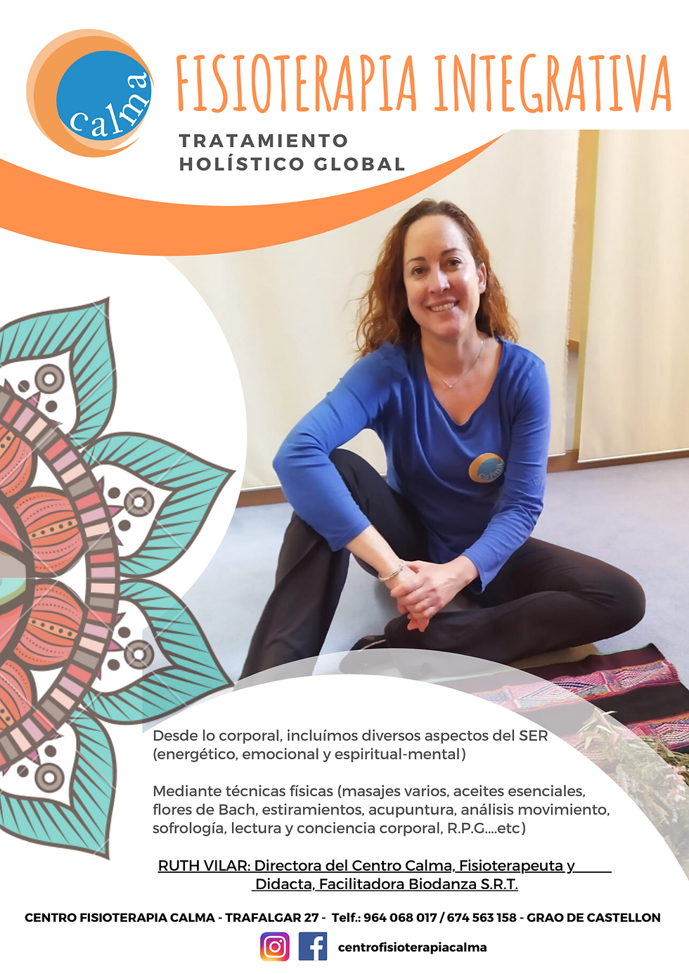 RUTH VILAR: FISIOTERAPIA INTEGRATIVA