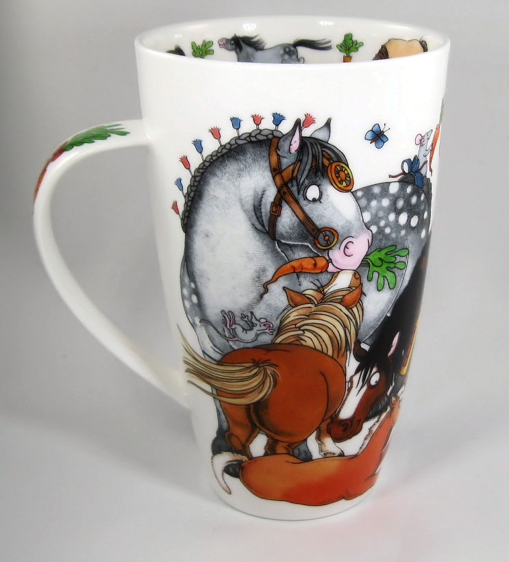Thumbnail: Dunoon large horse (and cat!) mug