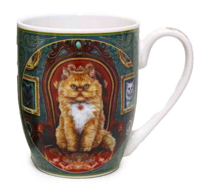 Lisa Parker Mad about Cats porcelain mug