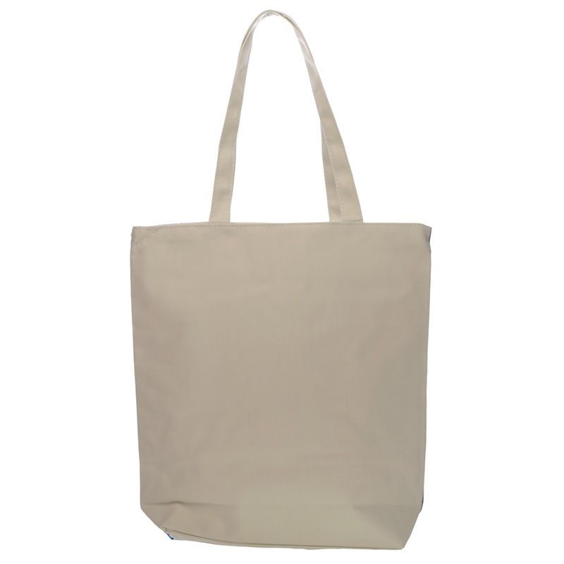 Thumbnail: Simon's Cat zipped cotton bag - blue