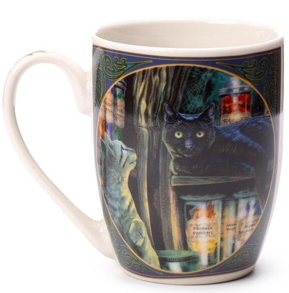 Lisa Parker Magical Emporium cat mug