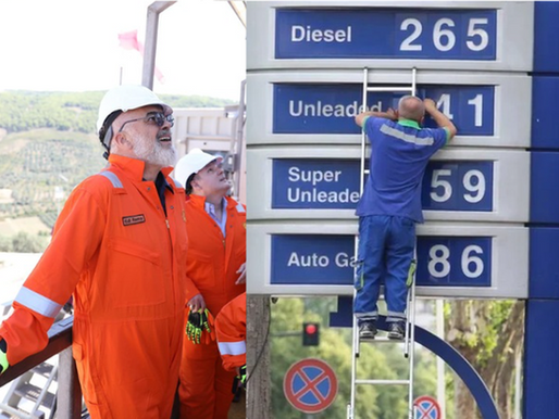 Albania has the most expensive fuel in Europe according to purchasing power, double that of the region