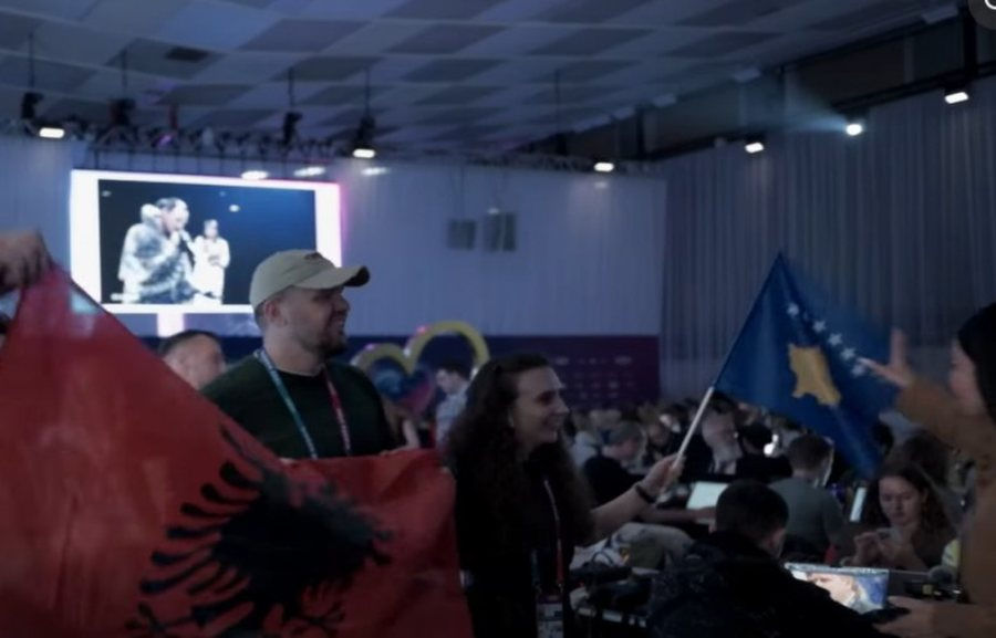 Incident at Eurovision: The Serbian delegation “clashes” with the Albanian delegation over the Kosovo flag