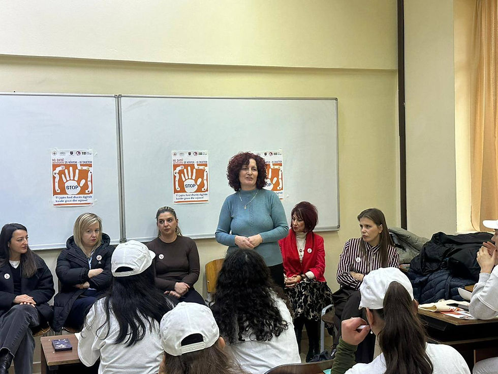 Korçë/ Vijojnë takimet sensibilizuese në kuadër të fushatës mbarëkombëtare kundër dhunës me bazë gjinore