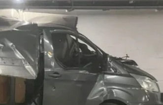 Furgoni shpërthen në mëngjes, qendra tregtare evakuohet me urgjencë