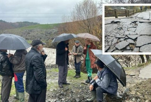 Banorët e Kolonjës në protestë, një javë të izoluar pas përmbytjeve, ura kritike bllokon çdo kalim