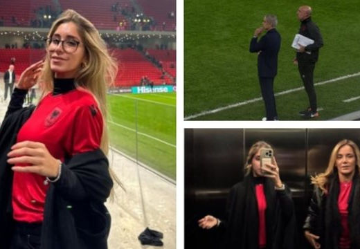 Wearing the National Team jersey, Sylvinho’s daughter and wife share PHOTOS from “Air Albania”