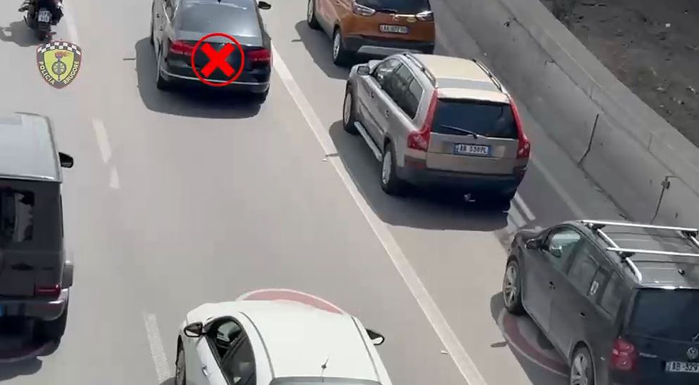 Policia Rrugore 6373 gjoba në 72 orë, procedohen 12 shoferë