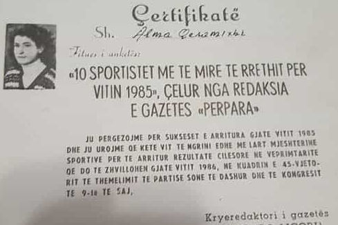 Nga Korça për gjithë Shqipërinë: Karriera e Alma Qeramixhit, sportistes që solli famë dhe prestigj për atletikën shqiptare