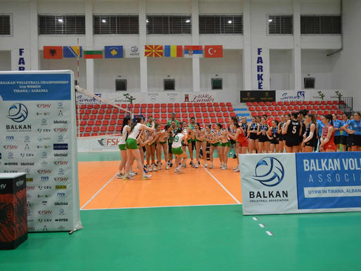 Exciting atmosphere at the closing of the Balkan Championship for U19 women