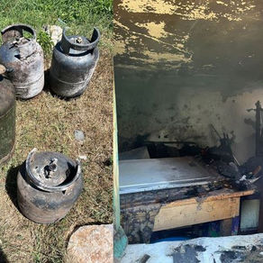 Plas bombola në Maliq, digjet banesa në Rrëmbec