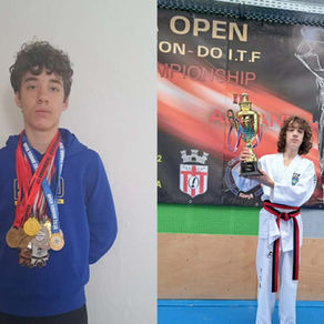Danjel Dede, djaloshi korçar me medalje të arta në Taekwondo