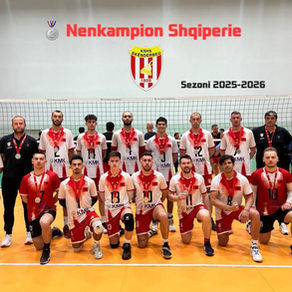 VOLEJ MESHKUJ/ Skënderbeu është shpallur nënkampion i Shqipërisë për këtë sezon!