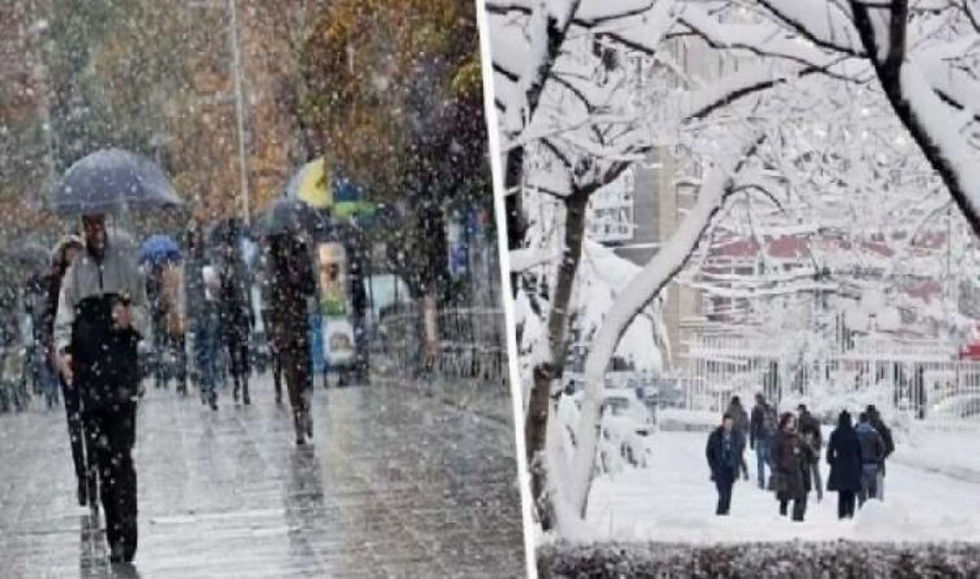 Shi, dëborë dhe…/ Ja parashikimi i motit për ditën e sotme