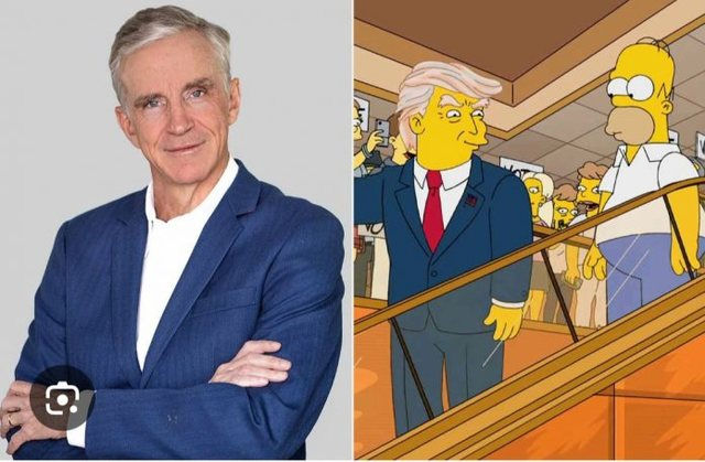 "Predicted" Trump in The Simpsons, Dan Greaney to run for president in 2028