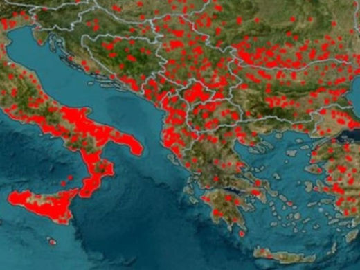Vala e të nxehtit, Europa vijon të përballet me temperatura të larta dhe zjarret