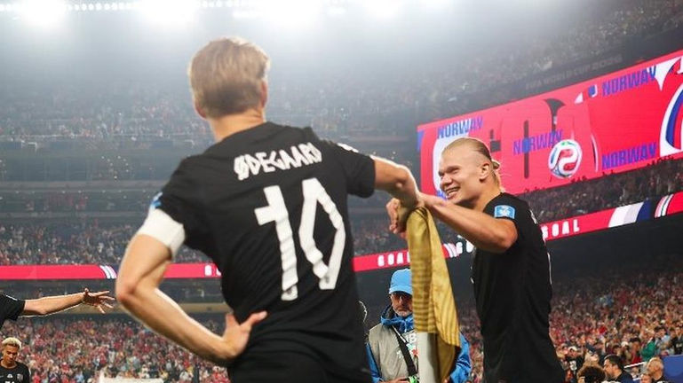 Haaland shines again with a brace, Norway secures a place in the Round of 16 of the tournament