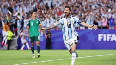 Argentina begin as champions, a historic night for Lionel Messi