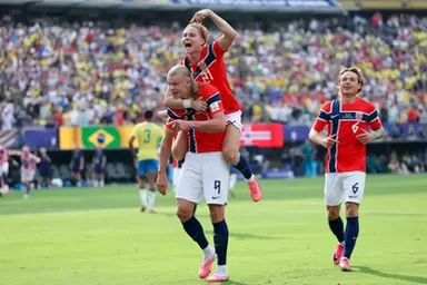 Norway in delirium after triumph over Brazil, Army's video takes over social media