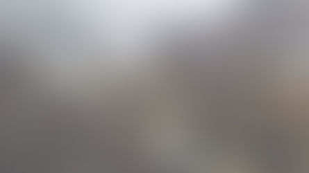 A stream has overflowed, blocking the culvert on the Pogradec–Qafë Thanë road