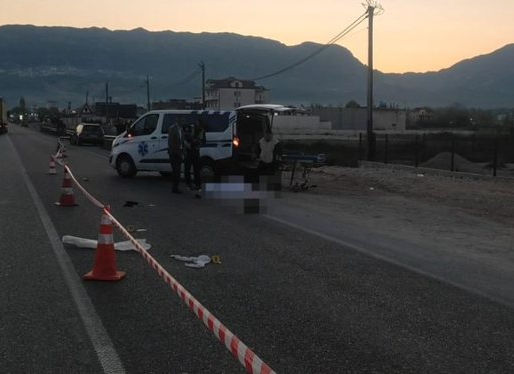 Serious road accident, a woman loses her life