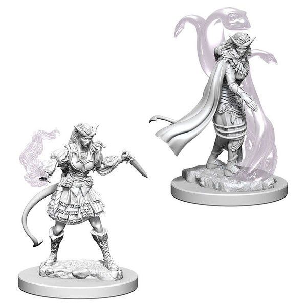 D&D: Nolzur's Marvelous Minis: Tiefling Female Sorcerer