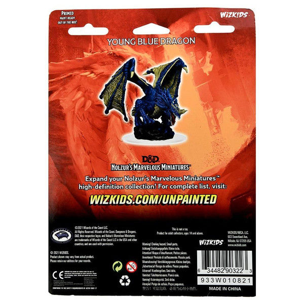 Thumbnail: D&D: Nolzur's Marvelous Minis: Young Blue Dragon