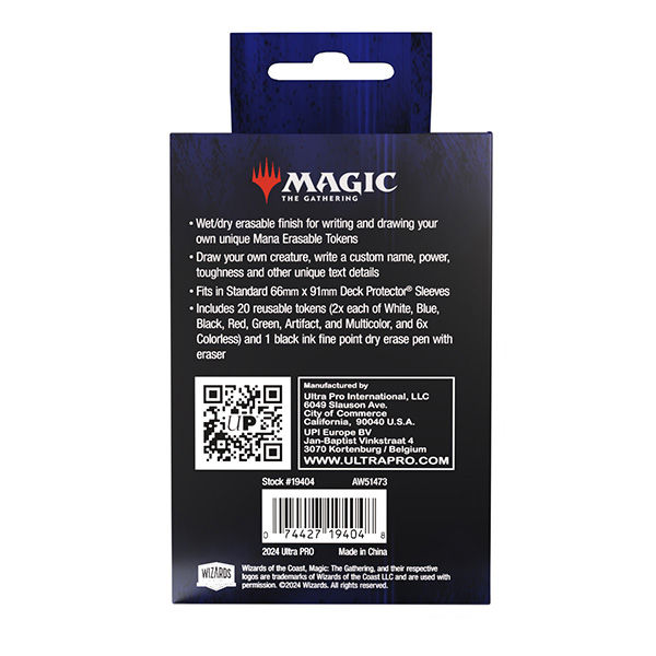Thumbnail: UP: MTG Erasable Tokens (20ct)
