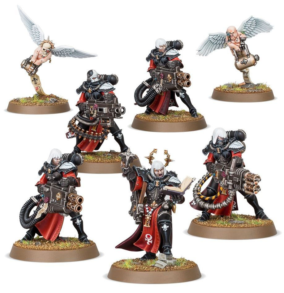 Thumbnail: WH 40K Adepta Sororitas Retributor Squad