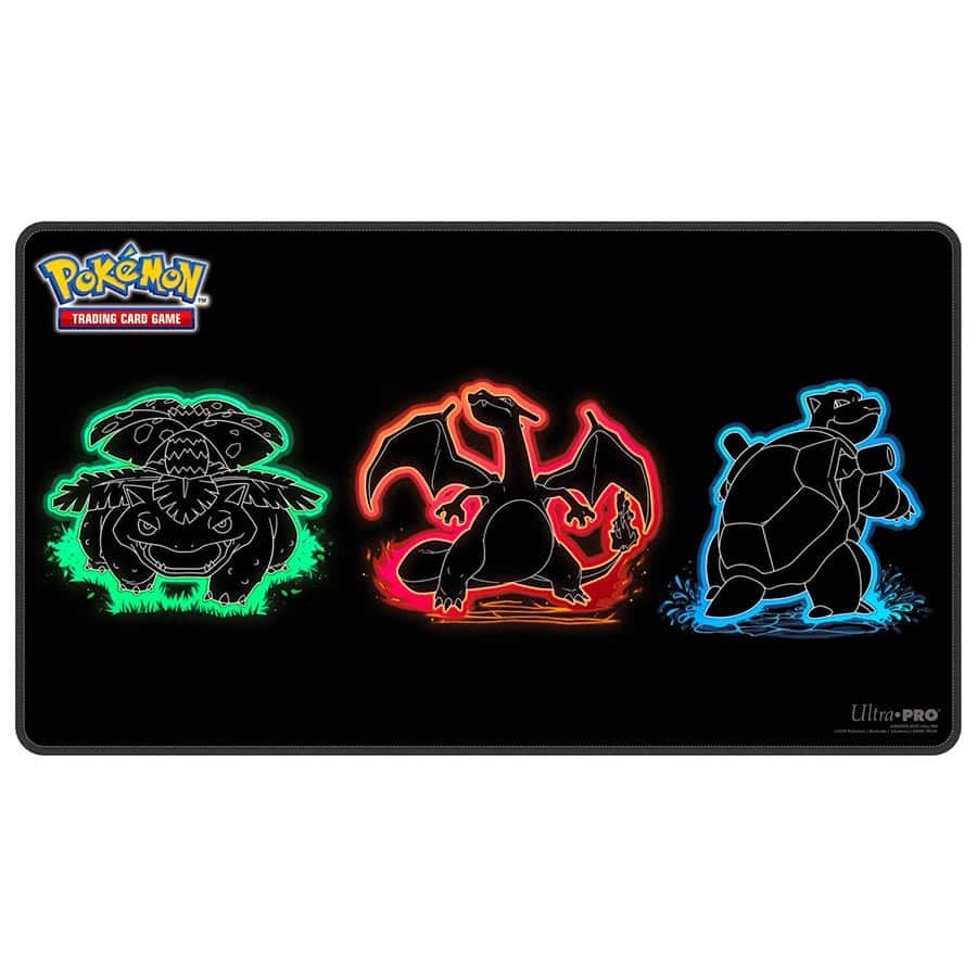 UP: Pokémon Neon Kanto Foil Playmat