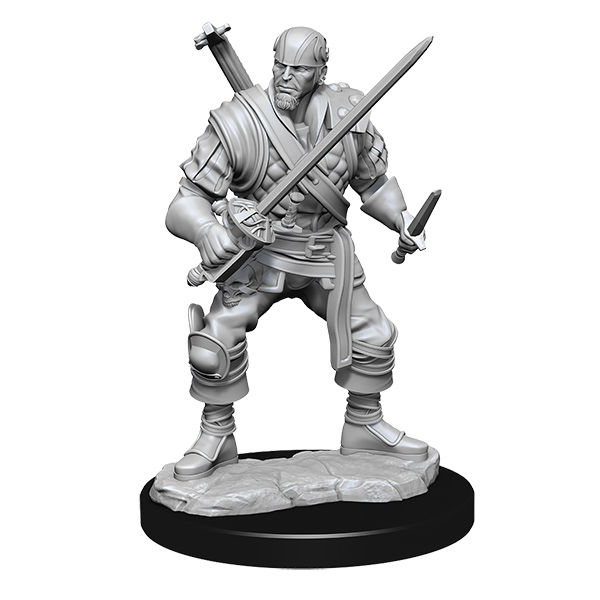 Thumbnail: D&D: Nolzur's Marvelous Minis: Human Bard Male