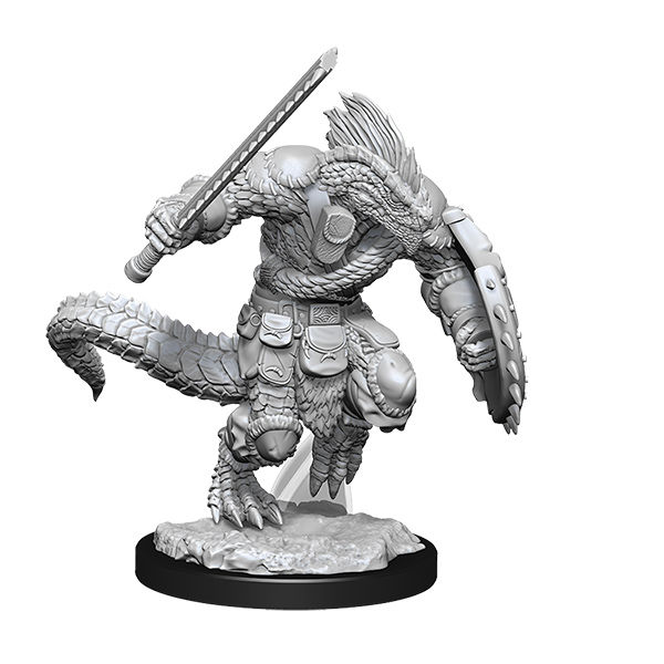 Thumbnail: D&D: Nolzur's Marvelous Miniatures: Lizardfolk Barbarian & Lizardfolk Cleric