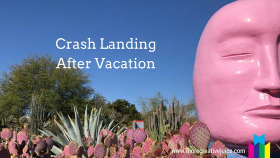 Crash Landing After Vacation Title Image