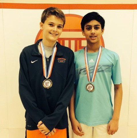 JP Tew (left) and Rohan Iyer (right) make it to the finals in national championships