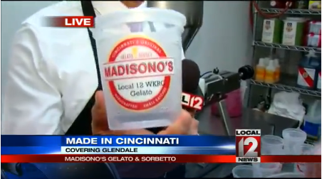 Madisono's is featured in WKRC's "Made In Cincinnati" Series