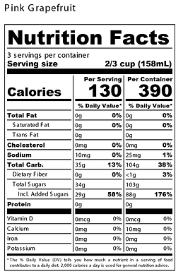 Pink Grapefruit - Nutrition Label FDA New-01.png