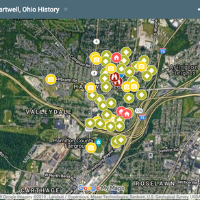 Hartwell History Google Map