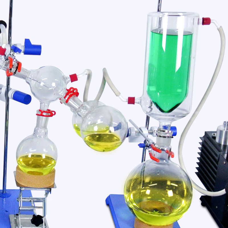 Thumbnail: Short Path Distillation with Vacuum Pump Heating System (Free Shipping
