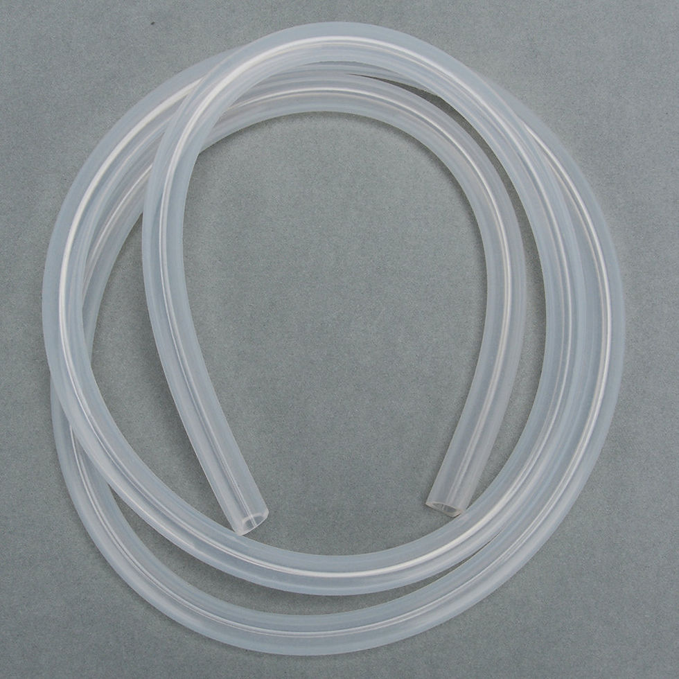 Thumbnail: High Temp Food Grade Pure Silicone Tubing 3/8 inch (9 mm) OD 1/4 inch (6 mm) ID