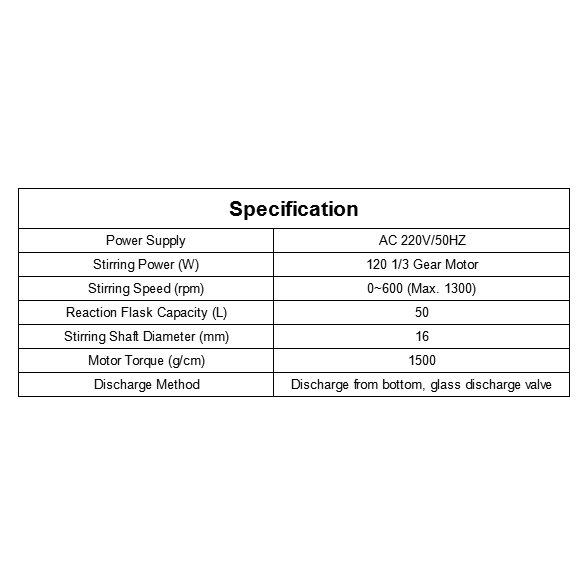 Thumbnail: Lab Vacuum Double Layer Glass Reactor 50L (Free Shipping)