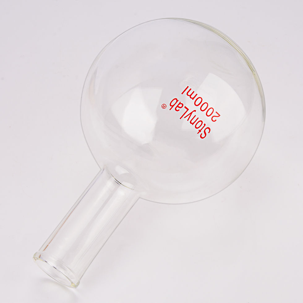Thumbnail: Long Neck Flat Bottom Flask, Heavy Wall Flat Bottom Boiling Flask