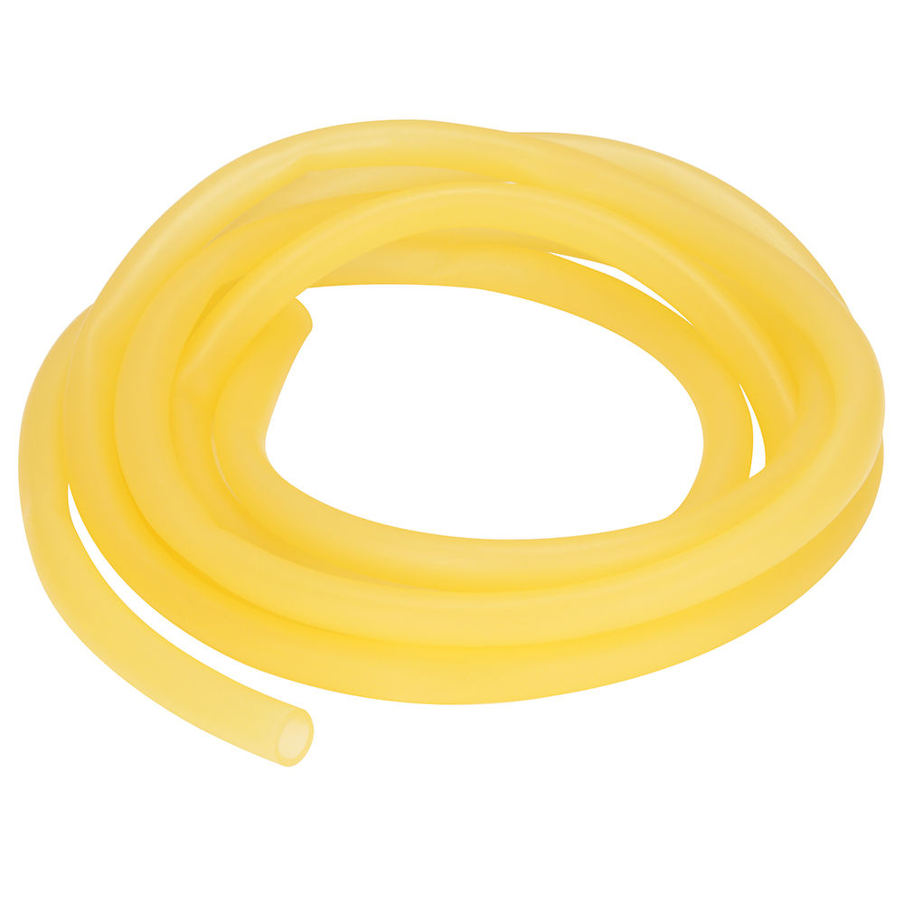 Pure Latex Amber Tubing Natural Rubber Tube with 9/16 inch OD 2/5 inch ID