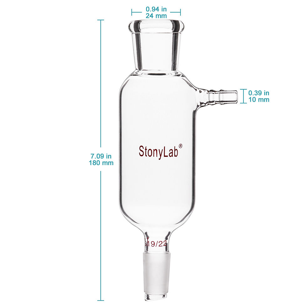 Thumbnail: Vacuum Filtration Adapter, Glass Adapter with Standard Taper Inner Lower Joint