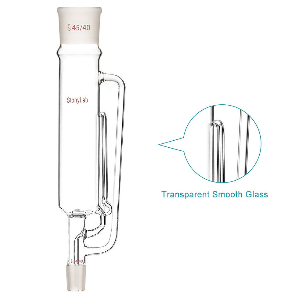 Thumbnail: 500ml Borosilicate Glass Soxhlet Type Extraction Apparatus, Single Unit